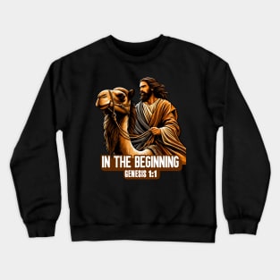 Genesis 1:1  In The Beginning Crewneck Sweatshirt